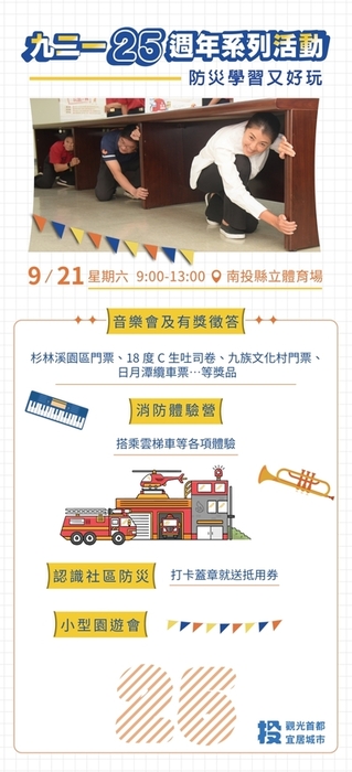 「九二一25周年系列活動」